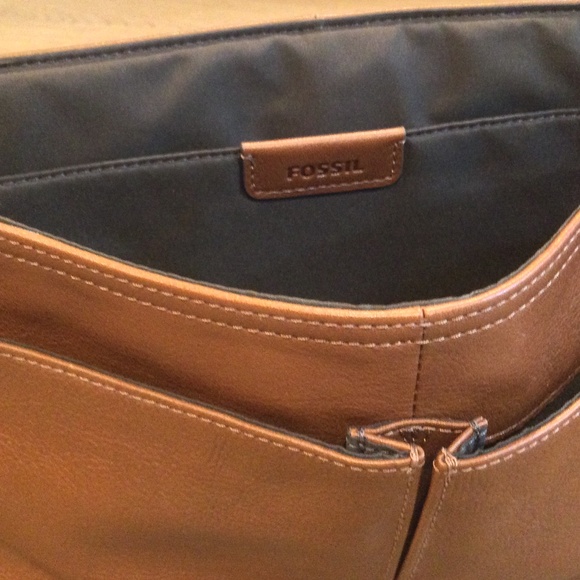 FOSSIL Buckner Bag - Brown - Genuine Leather - Picture 7 of 11